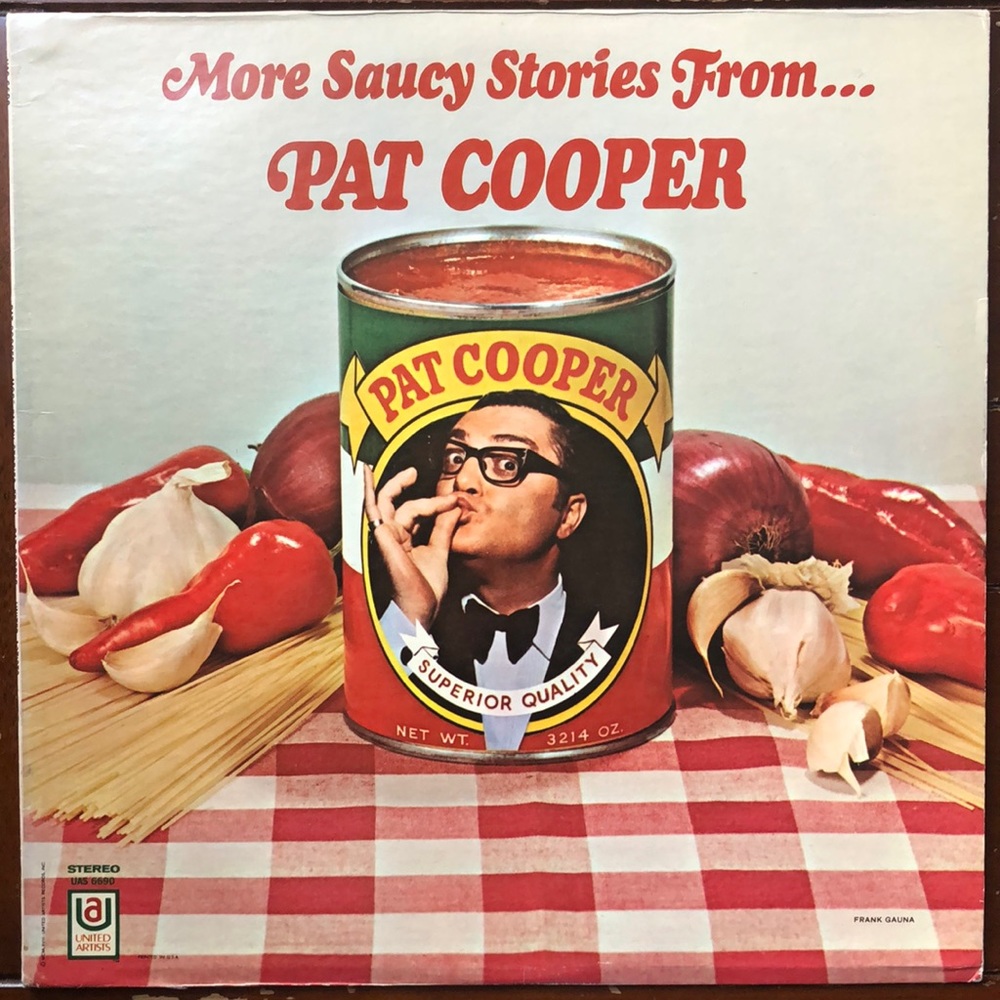 Pat Cooper ...More Saucey Storie From... Vinyl Lp '68